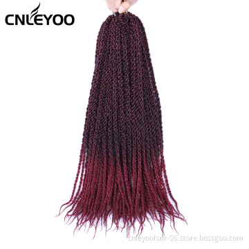 Stereo Distortion Major 18 inch 3D three dimensional soft low temperature fiber crochet braid hair